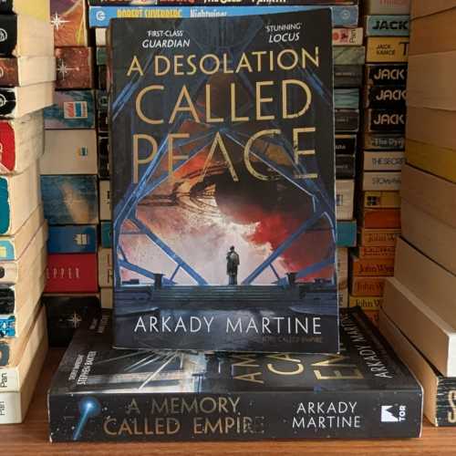 Book cover for A Desolation Called Peace